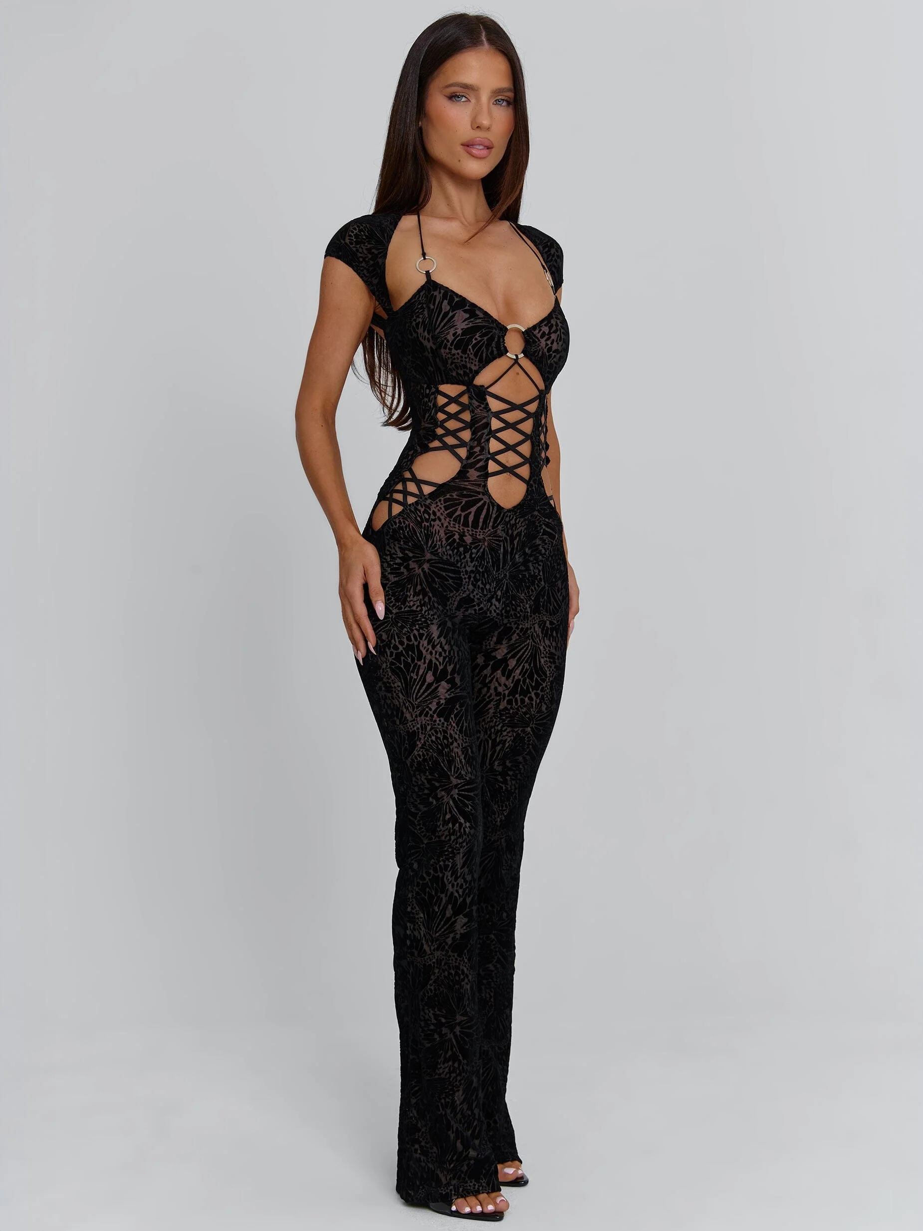 ALISON JUMPSUIT BLACK - Image 6