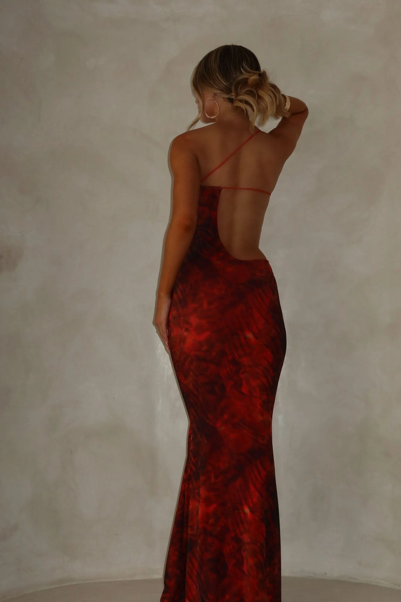 FERN MAXI DRESS ORANGE - Image 5