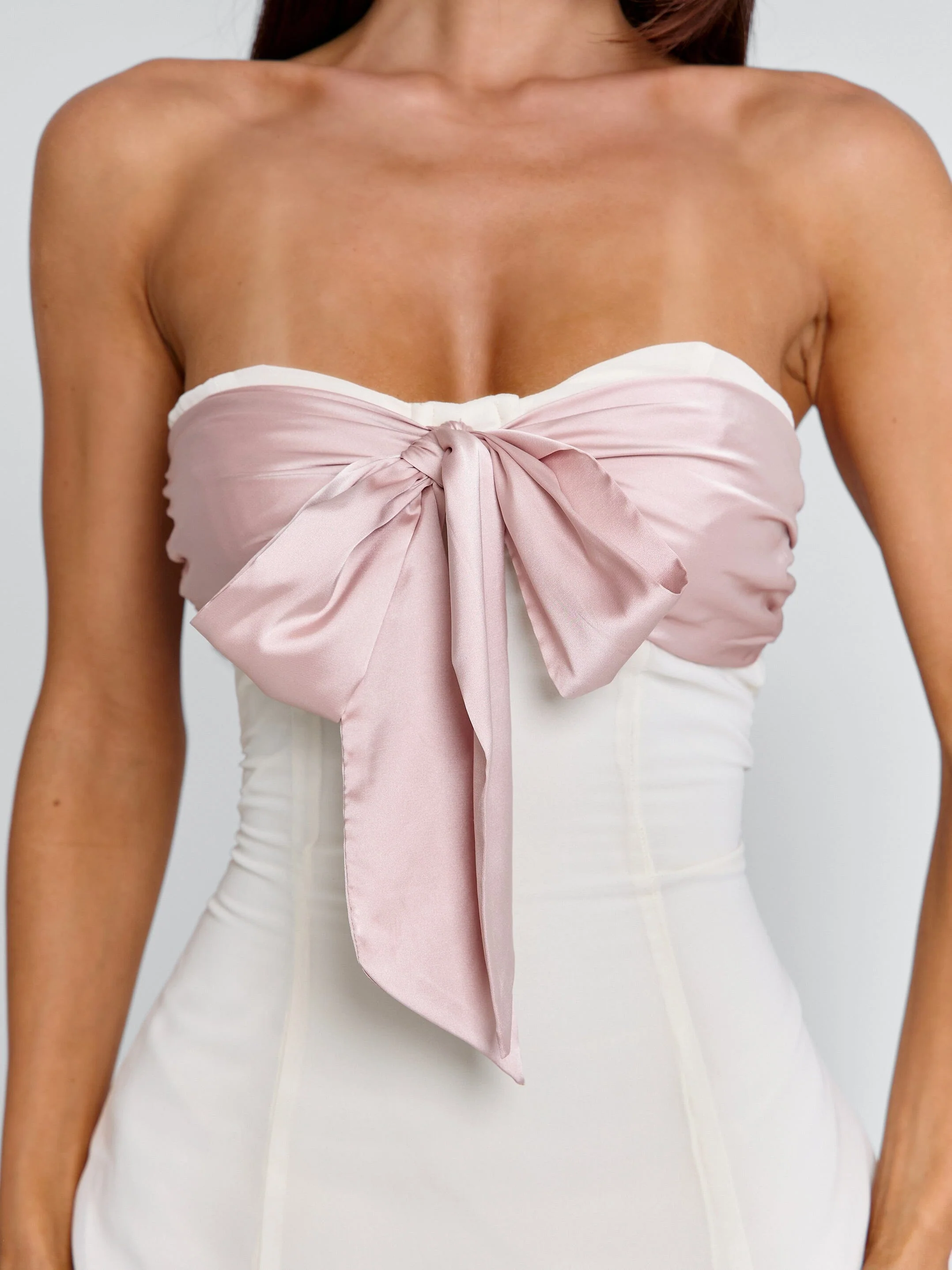 LOVETA MINI DRESS IVORY - Image 6