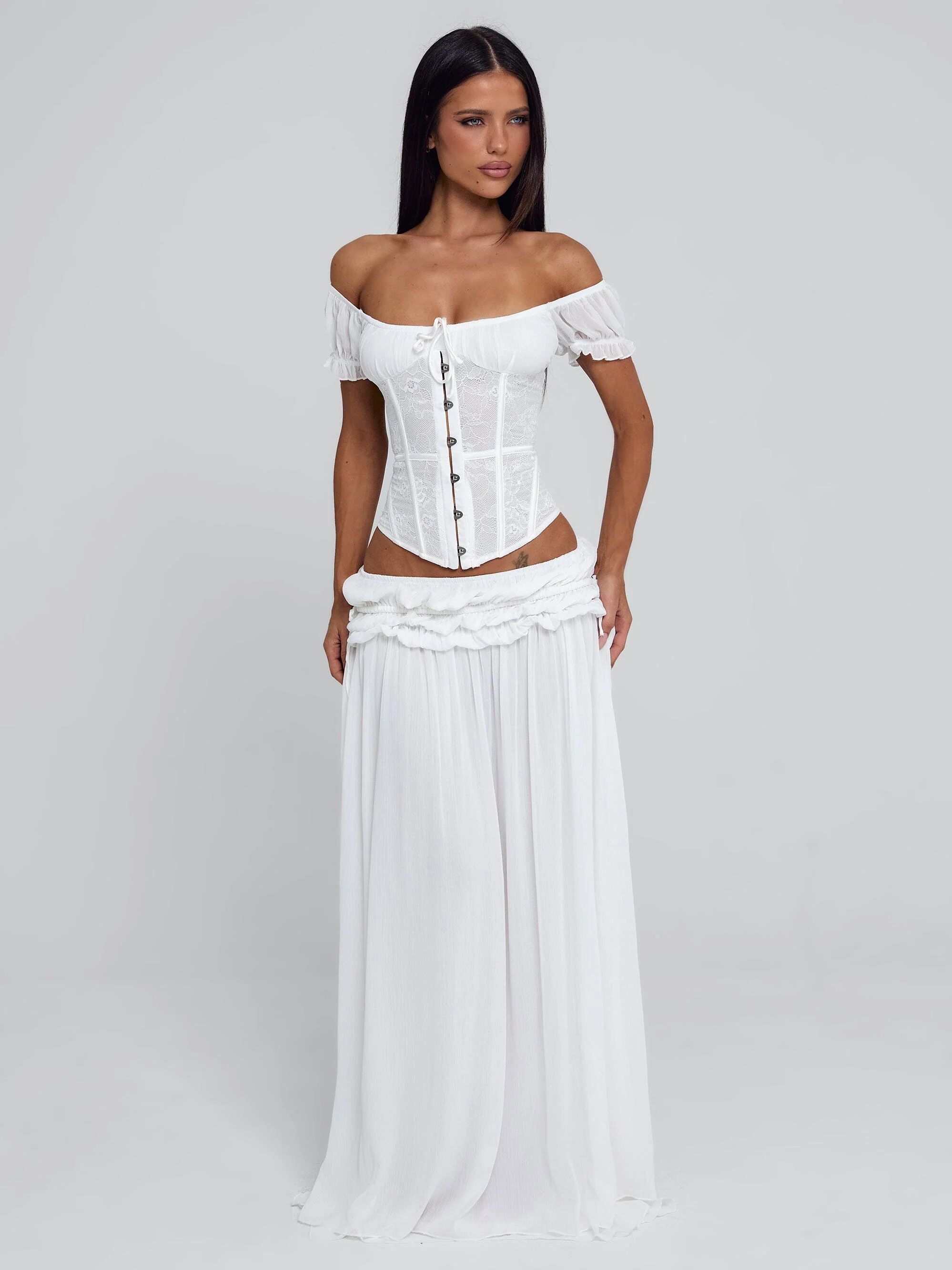 LUBELA CORSET TOP WHITE - Image 6