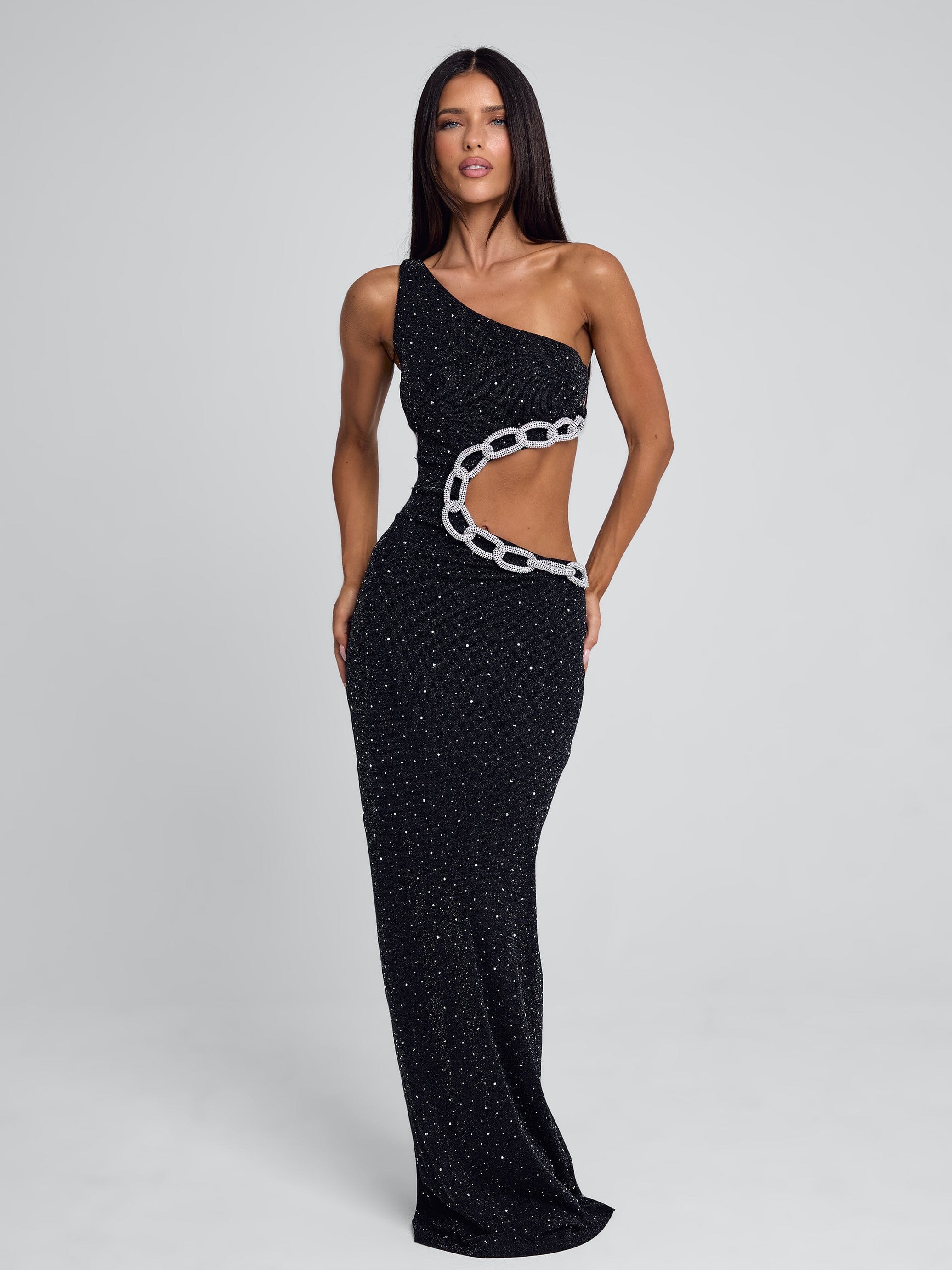 OMRAE MAXI DRESS BLACK - Image 5