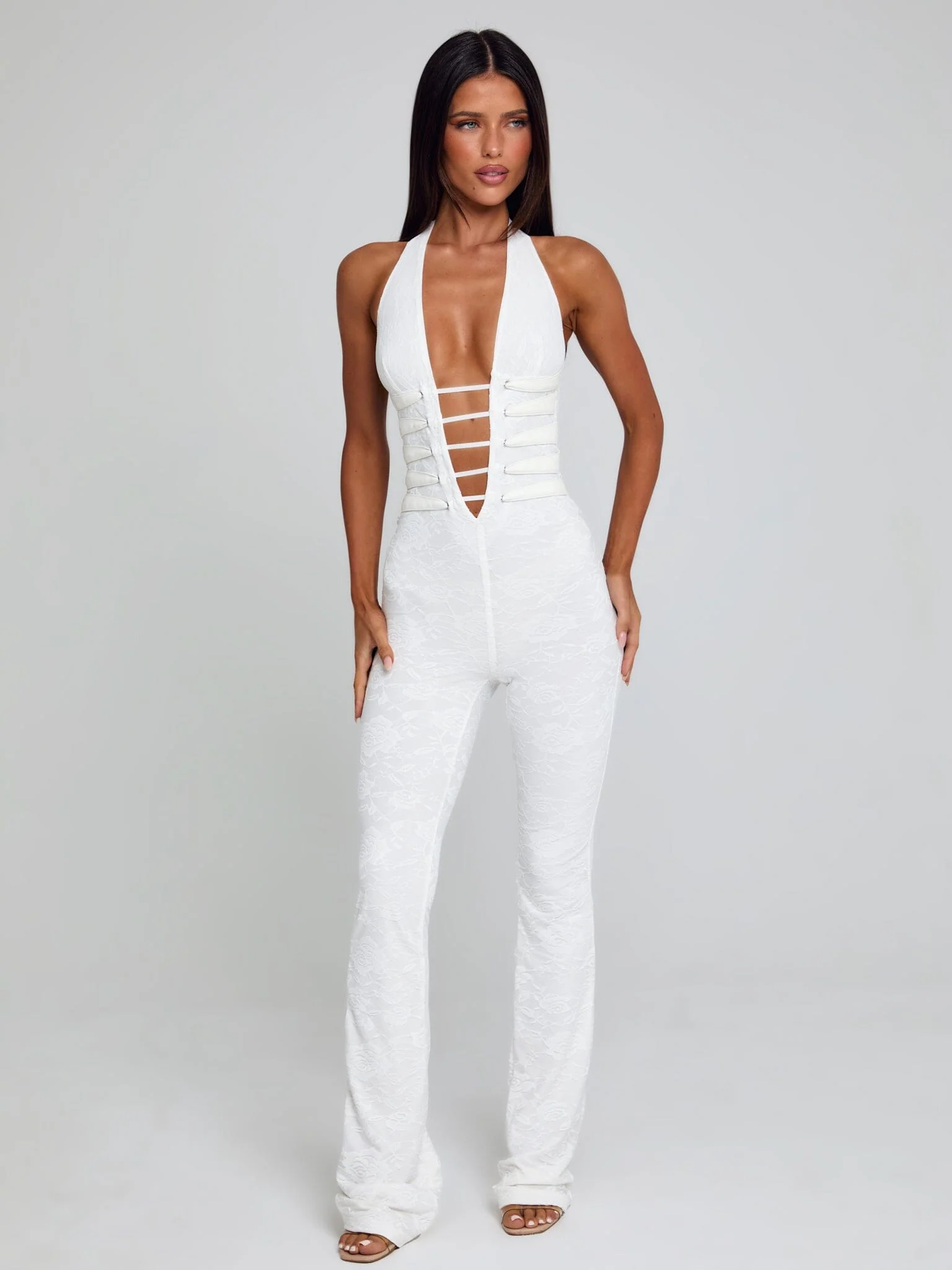 SAWYER JUMPSUIT WHITE - Image 3