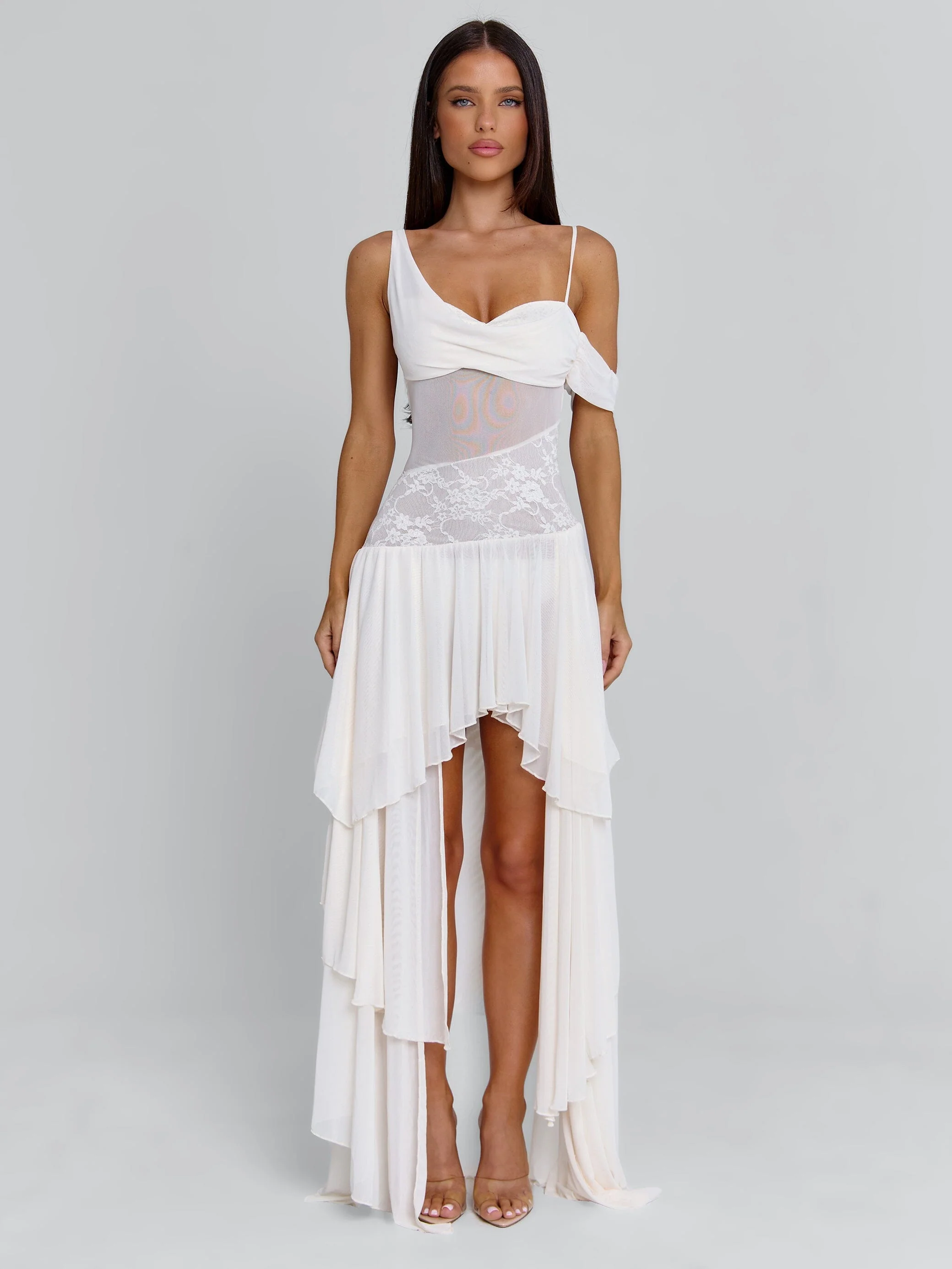 SINORA MAXI DRESS IVORY - Image 3