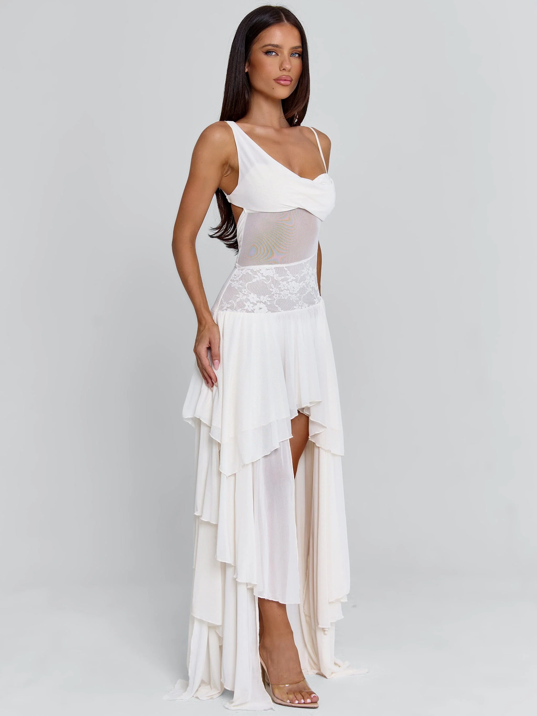 SINORA MAXI DRESS IVORY - Image 5