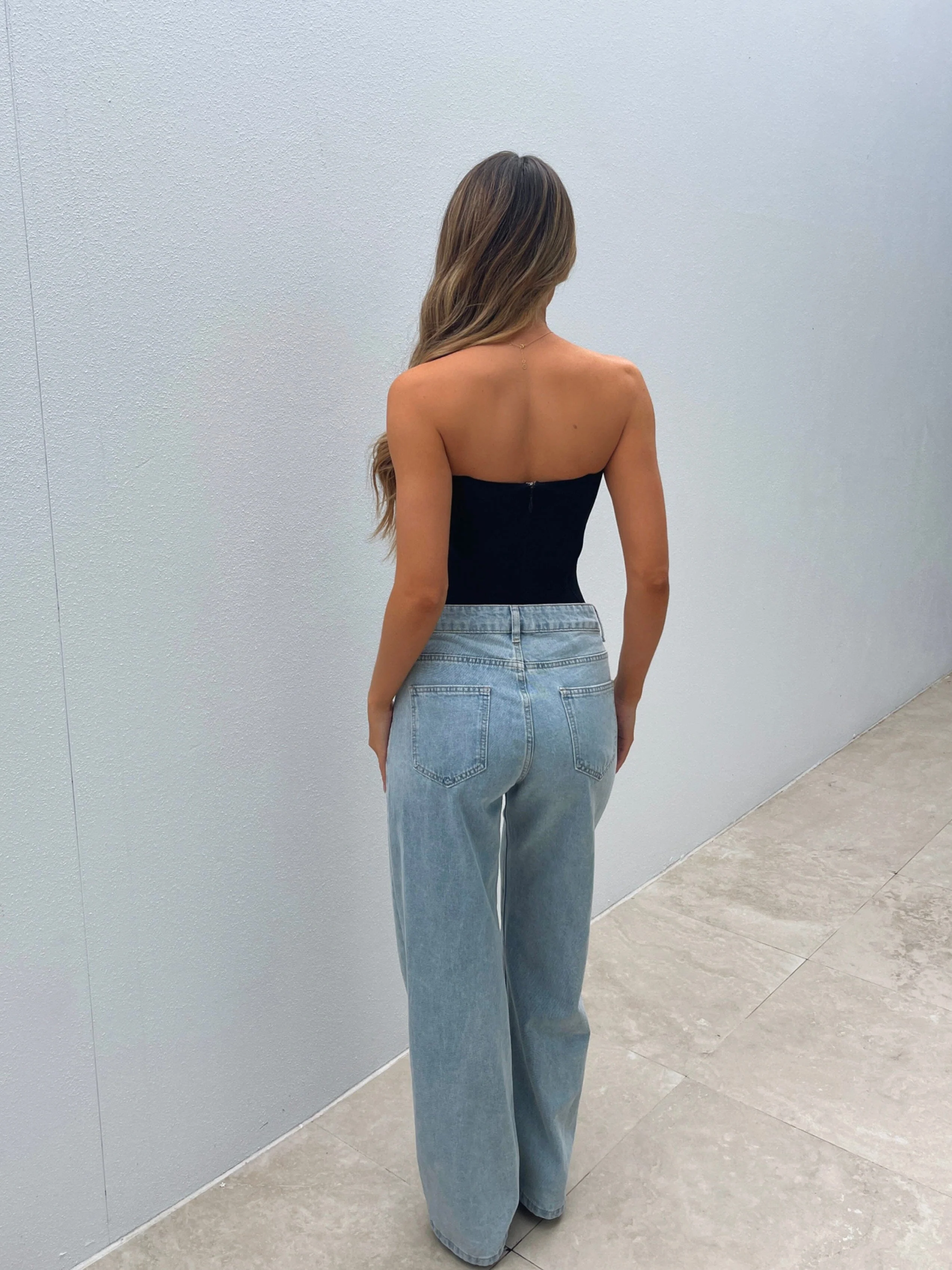 SOLA MESH CORSET TOP BLACK - Image 7