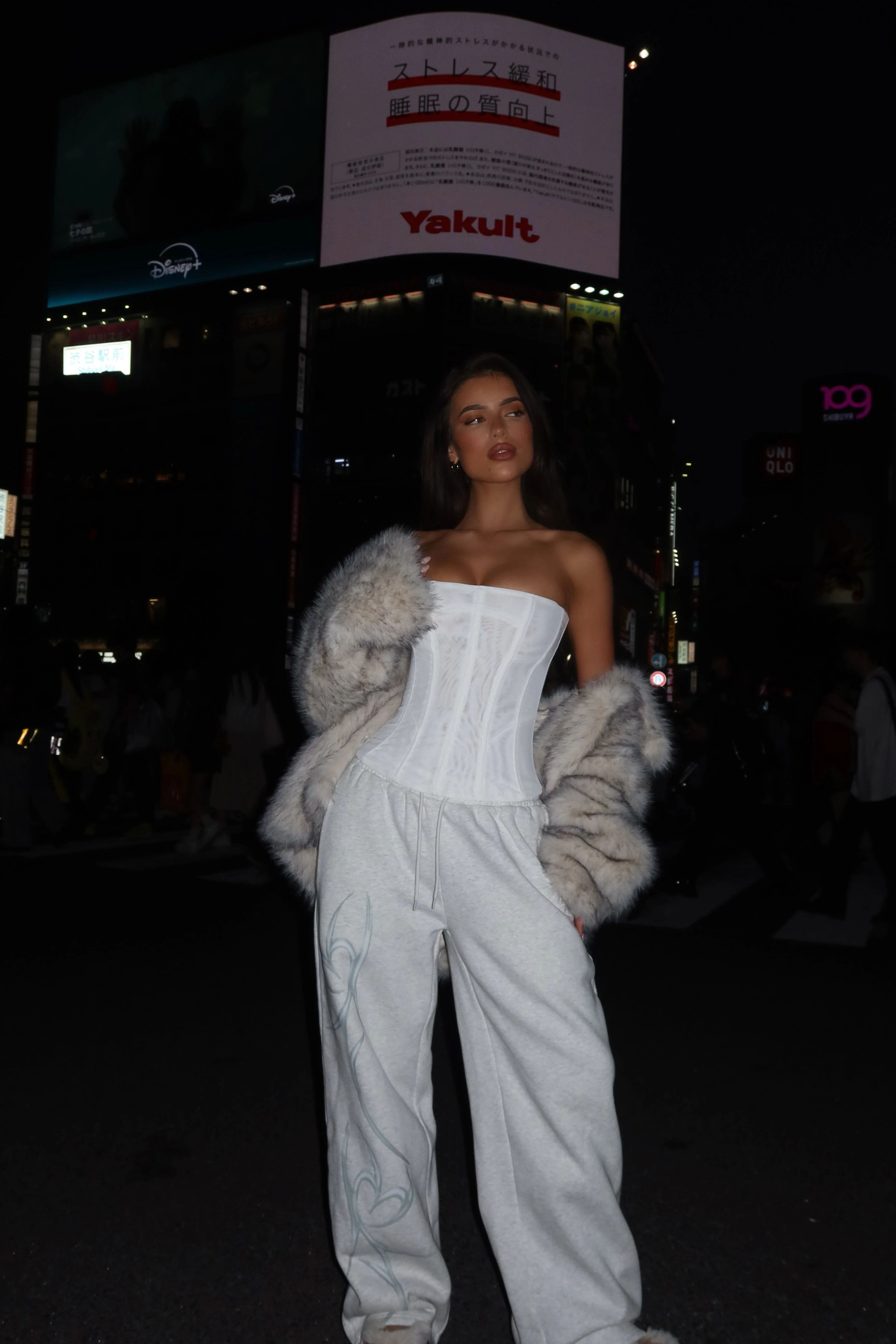 SOLA MESH CORSET TOP WHITE - Image 6